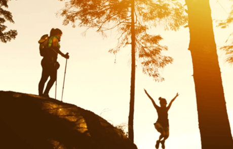 Blog Main Image - People Hiking Forest