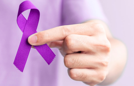 Blog Main Image - Purple Ribbon Cancer Lupus