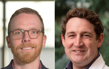 Left: John Ray, PhD; right: Oliver Harrison, PhD