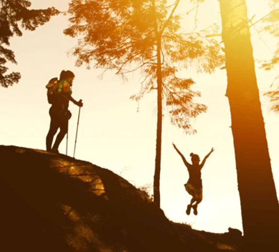 Blog Main Image - People Hiking Forest