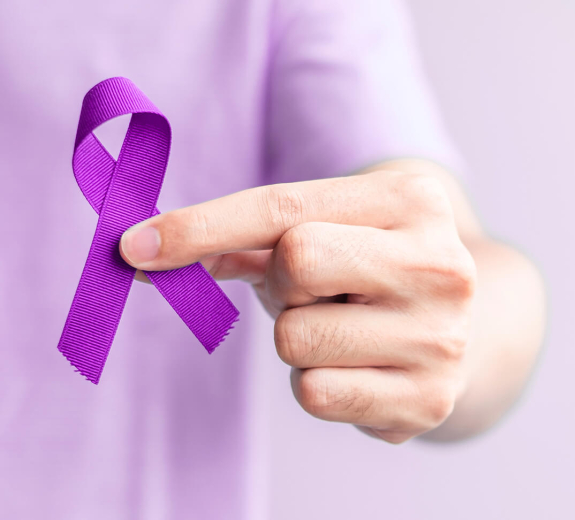 Blog Main Image - Purple Ribbon Cancer Lupus