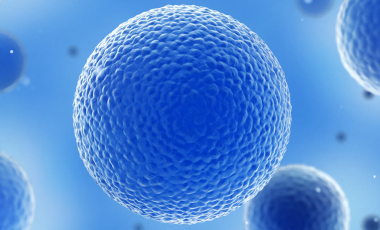 Blog 3D Biological Cells Blue