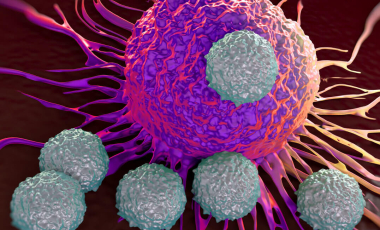 Blog 3D Biological T Cells Attacking Cancer Cell